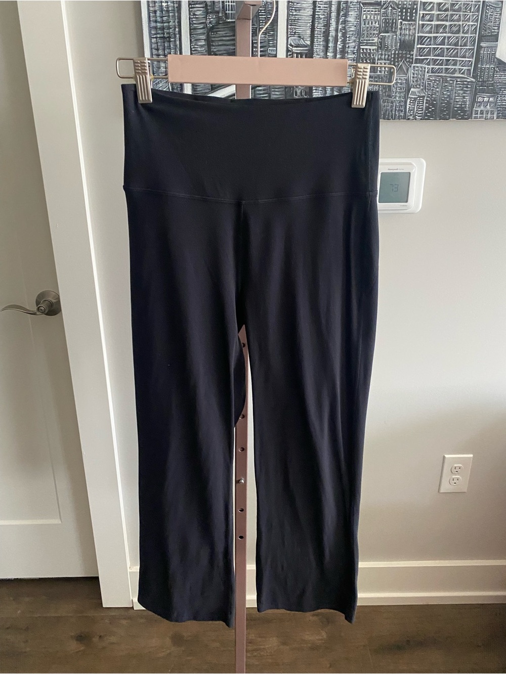 Lululemon Groove Super-High-Rise Crop Leggings 23" Black  6